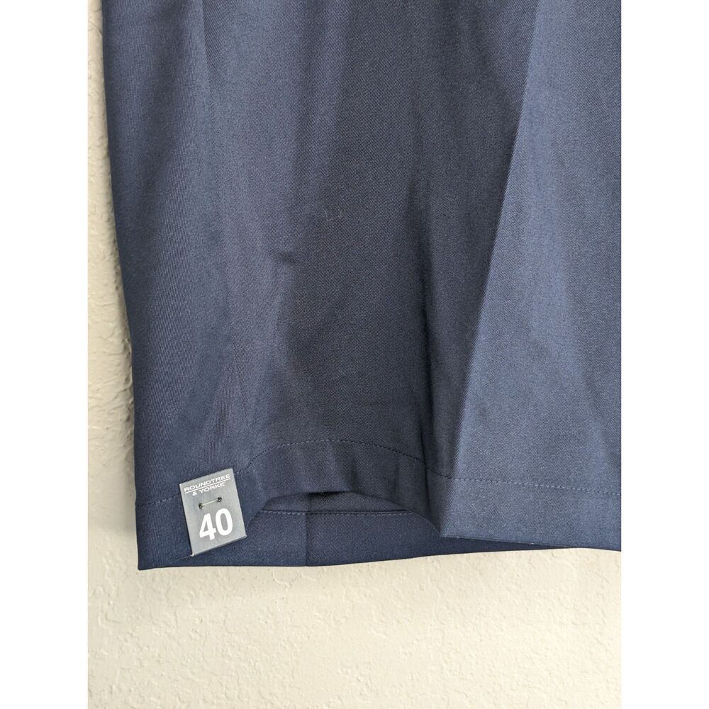 NWT Roundtree & Yorke Shorts Mens 40 TravelSmart Classic Fit Chino Stretch - Picture 6 of 6